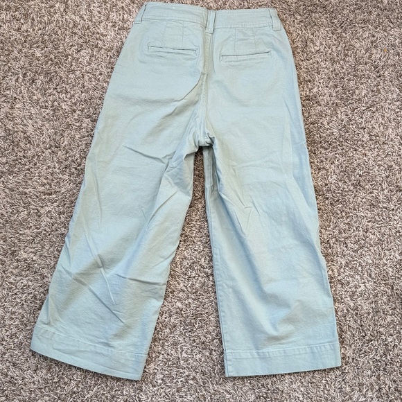 A New Day Cropped Pant Wide Leg Stretch Pastel Blue size 4 - Picture 7 of 7